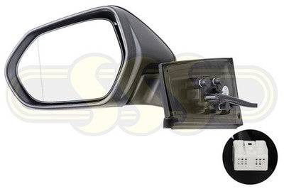 Toyota Prius 5Dr Hatch Door Mirror LH With Mirror Cover No Blind With (12/18-On)
