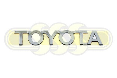Genuine Toyota Kluger Badge/Logo *Toyota* On Tail Gate (07/10-12/13)