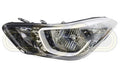 Hyundai Elantra Head Lamp Left Hand No Xenon (10/13-11/15)