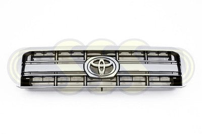 Genuine Toyota Landcruiser Grille Black/Chrome (08/16-10/23)