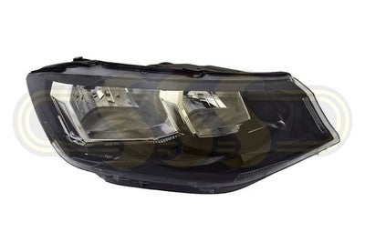 Volkswagen Caddy Van Head Lamp Left Hand HALOGEN With Motor (03/21-On)