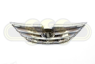 Hyundai I45 Grille All Chrome All Chrome -10/12 Inc Chrome Lower (01/10-On)