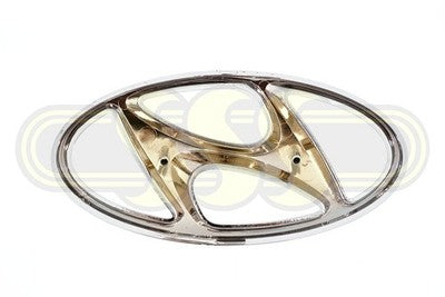 Genuine Hyundai Sonata Badge/Logo No Sensor Holes No Washer Jet (07/14-07/17)