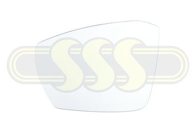 Genuine Volkswagen T Cross Door Mirror Glass Left Hand Aspherical (01/20-12/23)
