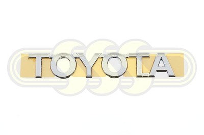 Genuine Toyota Fj Cruiser Badge/Logo *Toyota* On T/Gate / Boot Lid (11/10-On)