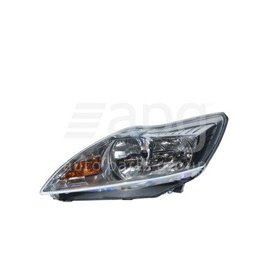 Ford Focus LV Head Lamp LH Halogen Manual (03/08-04/11)