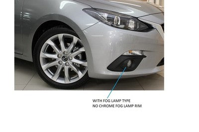 Genuine Mazda Mazda3 Fog Lamp Cover Left Hand With Fog Light Type (09/13-07/16)