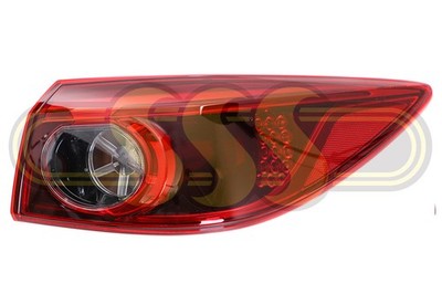 Genuine Mazda Mazda3 Tail Lamp Right Hand Sedan With LED (09/13-07/16)