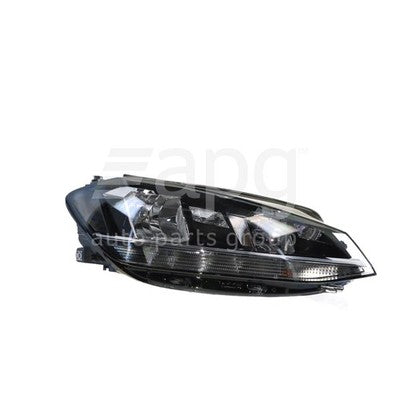 Genuine Volkswagen Golf A7 Head Lamp RH Halogen (05/17-06/21)