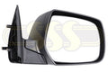 Mazda BT50 Door Mirror Right Hand Black Manual Convex Glass (12/06-01/09)