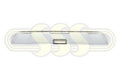 Genuine Kia Seltos Bar Mould Rear Silver (10/22-On)