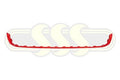 Genuine Kia Picanto Bar Cover Insert Centre RED COLOR (06/20-09/23)