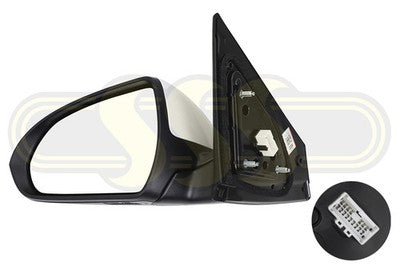Genuine Hyundai Elantra Door Mirror Left Hand Assembly With Mirror (12/15-09/18)