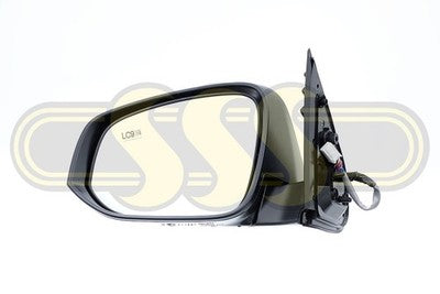 Genuine Toyota Hilux 1988-On Door Mirror Body Left Hand Black Black (06/20-On)