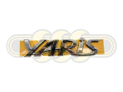 Genuine Toyota Yaris Badge/Logo *Yaris* On Tail Gate (08/08-08/11)