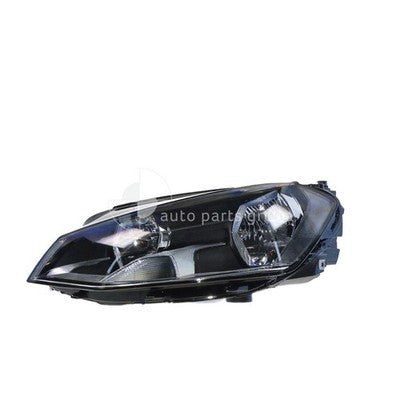 Volkswagen Golf A7 Head Lamp LH Halogen Manual Adjust (04/13-05/17)