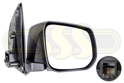 Holden Colorado Ute Door Mirror Right Hand Black Black Manual No (2012-2016)