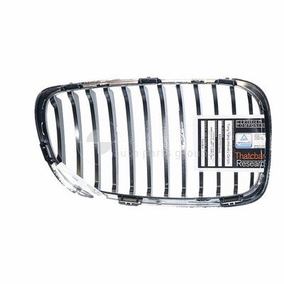 BMW 1 Series E82/E82 LCI/E88 Grille LH Chrome/Black Without Mould (05/08-12/13)