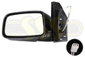 Mitsubishi Lancer Door Mirror Left Hand Black Electric (08/06-06/07)