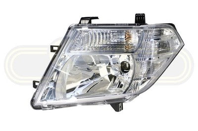 Nissan / Datsun Navara Ute Head Lamp Left Hand No Xenon With Motor (01/10-07/15)