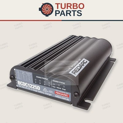 Smart Start Dc-dc Batt Charger 12/24V 25amp Multi Stage 2x12v Inputs 12V OUT Red