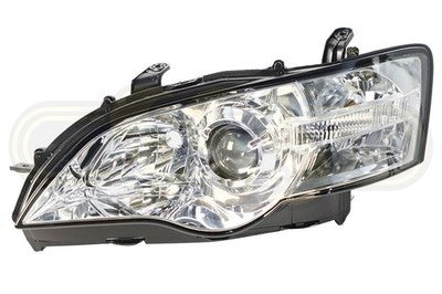 Genuine Subaru Liberty Head Lamp Left Hand Chrome Reflecto (05/03-07/06)