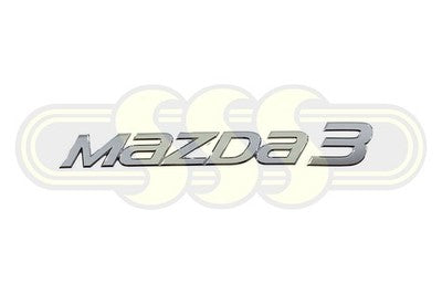 Genuine Mazda Mazda3 Badge/Logo *Mazda 3* On Tail Gate (05/16-04/19)
