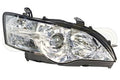 Genuine Subaru Liberty Head Lamp Right Hand Chrome Reflecto (05/03-07/06)