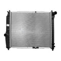 Daewoo Kalos T200 Radiator Plastic Aluminium 480 x 415 x 16 mm 34 / 34 mm