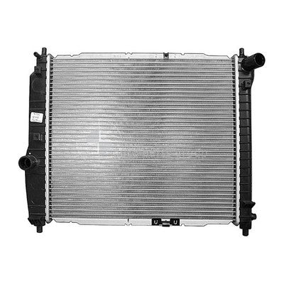 Daewoo Kalos T200 Radiator Plastic Aluminium 480 x 415 x 16 mm 34 / 34 mm