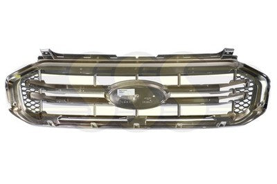 Ford Ranger Ute Grille Black/Chrome Black/Chrome No *Ranger* Word (06/18-10/20)