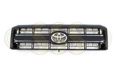 Genuine Toyota Landcruiser Grille Black (08/16-10/23)