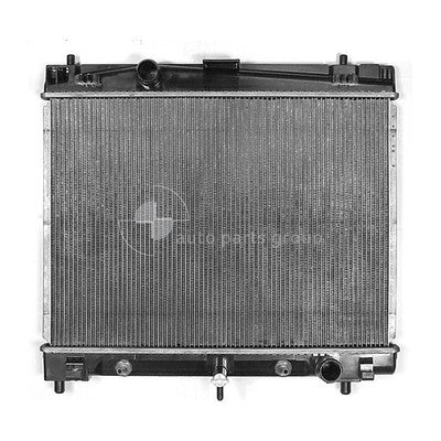 Toyota Yaris NCP130/NCP131/NCP90R Radiator Plastic Aluminium 480 x 350 x 16 mm :