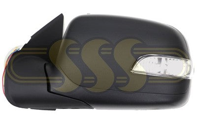 Isuzu Ira Door Mirror Left Hand Black Black Electric With Mirror (05/08-2012)