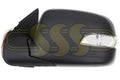 Isuzu Ira Door Mirror Left Hand Black Black Electric With Mirror (05/08-2012)