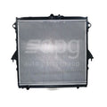 Ford Everest UA/UAII/PX Radiator Plastic Aluminium 605 x 645 x 26 mm 36 / 30 mm