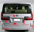 Genuine Toyota Granvia Tailgate Garnish Left Hand Chrome (07/19-On)