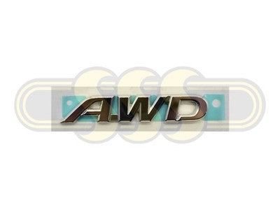 Genuine Toyota Rav4 Badge/Logo *AWD* On Tail Gate (12/12-10/15)