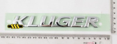 Genuine Toyota Kluger Badge/Logo *Kluger* On Tail Gate (11/16-11/19)
