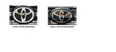 Genuine Toyota Hilux 1988-On Badge/Logo No Pre-Crash 5/19 *T* Logo On (12/17-On)
