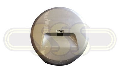 Genuine Toyota Landcruiser Prado Tailgate Spare Wheel Silver Outer (08/17-12/23)