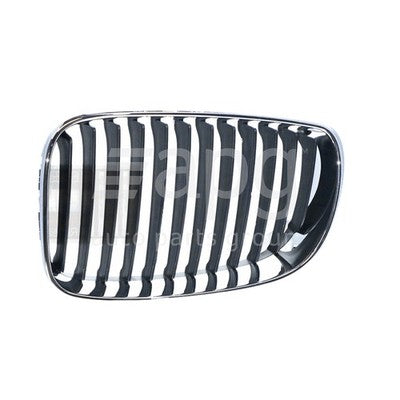 BMW 1 Series E82/E82 LCI/E88 Grille LH Chrome/Black Without Mould (05/08-12/13)