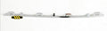 Genuine Volkswagen Amarok Ute Grille Mould Right Hand Chrome Upper (06/13-10/16)