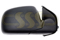 Isuzu Ira Door Mirror Right Hand Black Black Electric No Mirror (10/06-06/08)