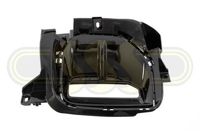 Genuine Kia Seltos Fog Lamp Cover Right Hand Front Black Glossy Black (10/22-On)