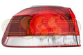 Volkswagen Golf Tail Lamp Left Hand 5Door No LED Not For R Type (12/09-10/13)