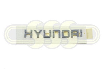 Genuine Hyundai I20 Badge/Logo *Hyundai* On Tail Gate (04/09-06/12)