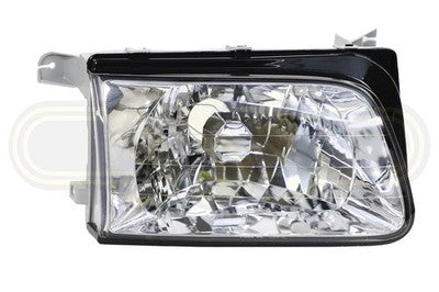 Holden Rodeo Head Lamp Right Hand Plastic Lens Diamond Type 01/01- (06/98-01/03)