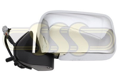 Nissan / Datsun Navara Ute Door Mirror Left Hand Chrome Electric (01/08-2018)