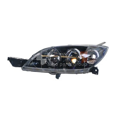 Genuine Mazda 3 BK Head Lamp LH Halogen Manual Adjust (01/04-02/09)